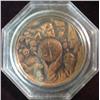 Image 1 : 647. High-relief Bronze "Peace" Medal. Encapsulated.