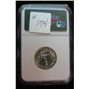 Image 2 : 713. 1955 D Silver Washington Quarter. NGC slabbed MS 64.