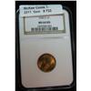 Image 1 : 733. 1946 S Lincoln Cent. NGC slabbed MS 64 RD.