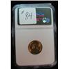 Image 2 : 738. 1953 D Lincoln Cent. NGC slabbed MS 66 RD.