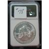 Image 2 : 766. 2008 U.S. Silver Eagle Dollar NGC slabbed MS 69.