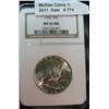 Image 1 : 774. 1950 P Franklin Half Dollar. NGC slabbed MS 65FBL.