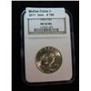 Image 1 : 786. 1954 D Franklin Half Dollar. NGC slabbed MS 64FBL.