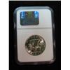 Image 2 : 795. 1959 D Franklin Half Dollar. NGC slabbed MS 64FBL.