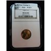 Image 1 : 821. 1949 S Lincoln Cent. NGC slabbed MS66RD