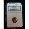 Image 1 : 822. 1950 P Lincoln Cent. NGC slabbed MS66RD