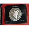 Image 1 : 956. 1882-1982 Canada Bison Silver Dollar Commemorative. Proof. BU