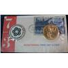 Image 2 : 963. 1973 U.S. Bicentennial First Day Cover with Medal. Original.