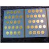 Image 2 : 1002. 1962-1995 Complete Set of Jefferson Nickels in a Whitman folder.