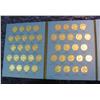 Image 2 : 1003. 1962-1990 Complete Set of Jefferson Nickels in a Whitman folder.