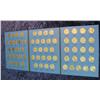 Image 1 : 1009. 1962-1995 Complete Set of Jefferson Nickels in a Whitman folder. (65 pcs.)