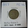 Image 1 : 1066. 1857 Flying Eagle Cent. G-4.