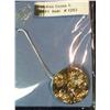 Image 1 : 1253. New Round with Clear & Amber Stones Sterling Necklace.