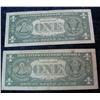 Image 2 : 1285. (2) 1957B 1-Dollar Silver Certificates. VG.
