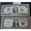 Image 1 : 1292. Series 1935D 1-Dollar & 76 $2. US Note. F, AU.