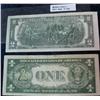 Image 2 : 1292. Series 1935D 1-Dollar & 76 $2. US Note. F, AU.