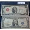 Image 1 : 1295. Series 1935F 1-Dollar & 1928G $2. United States Note. VG, VG.