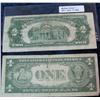 Image 2 : 1295. Series 1935F 1-Dollar & 1928G $2. United States Note. VG, VG.