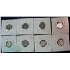 Image 2 : 1296. (8) Mercury Head Dimes. 1927P- 1942P F-VF.