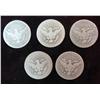 Image 2 : 1302. 1909P, 1909S, 10D, 11P & 14P Barber Quarters. AG-G.
