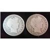 Image 1 : 1317. 1907P & 1907D Barber Half Dollars.G.