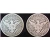 Image 2 : 1322. 1912D & 1912S Barber Half Dollars. VG.