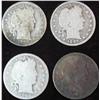 Image 1 : 1325. 1894P, 95P, 97P & 980 Barber Quarters. AG-G.
