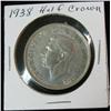Image 1 : 1353. 1938 Great Britain Silver Half Crown EF.
