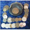 Image 2 : 1359. Change Purse , 2c Piece, 3c Piece, Liberty & Buffalo Nickels