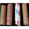 Image 2 : 1394. 1950S, 57D, 59D & 63D Cent Rolls. Circulated.