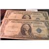 Image 1 : 1407. (2) Series 1935G $1. Silver Certificates. VG-F.