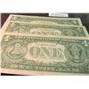 Image 2 : 1409. Series 1957 & (2) 57A $1. Silver Certificates. F-VF.