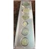 Image 2 : 1418. Foreign Silver Coin Set. Mexico, Philippines & Canada.