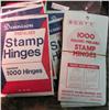 Image 1 : 1419. (24) Packages of Stamp Hinges.