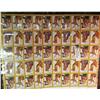 Image 1 : 1465. .25c Carousel Animals Mint Stamp Sheet. $12.50 Face Value.