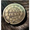 Image 2 : 1550. 1859 Indian Head Cent. G Cut in Rim.