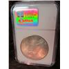 Image 2 : 1593. 1926 P U.S. Peace Silver Dollar. NGC slabbed MS 64.