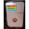 Image 2 : 1597. 2000 $5 Gold U.S. American Eagle. NGC slabbed MS 70.