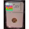 Image 2 : 1598. 1998 $5 Gold U.S. American Eagle. NGC slabbed MS 70.