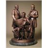 Image 1 : The Council of War by John Rogers Bronze