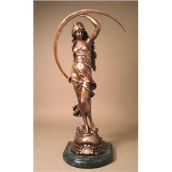 LAurore by Auguste Moreau Bronze Sculpture