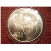 1992 Barcelona Olympic 1 Troy Oz .999 Silver Coin