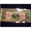 1901 Bison $ 10 Large Size Note Buffalo Legal Tender