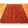 6'x9' Handmade Lambs Wool Bokhara - Handmade in Kashmir Pakistan, 100% pure lambs wool, elephants fo