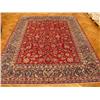 Image 1 : MAGIC FLYING CARPET, PERSIAN ISFAHAN, 9.4'X13.4' HANDMADE
