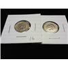 Image 1 : 2 GOLD PLATED INDIAN HEAD CENTS WITH LOOPS