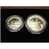Image 1 : 1986 US MINT LIBERTY 2 COIN PROOF SET