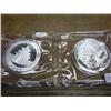 Image 1 : 2-2005 CHINA 10 YUAN SILVER PANDA COINS (UNC)