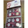 Image 1 : 2001 US SILVER PROOF SET (BETTER DATE)