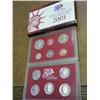 Image 2 : 2001 US SILVER PROOF SET (BETTER DATE)